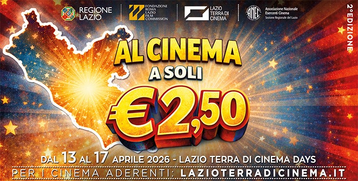 Lazio Terra di Cinema Days - locandina