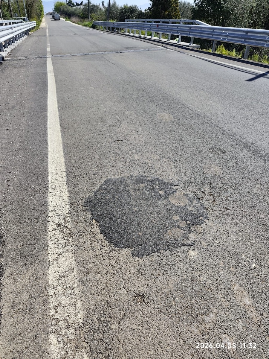 Aprilia - ponte di via Isole (altezza via Pacinotti)