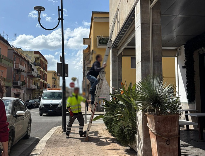 Aprilia spari bar via dei Lauri