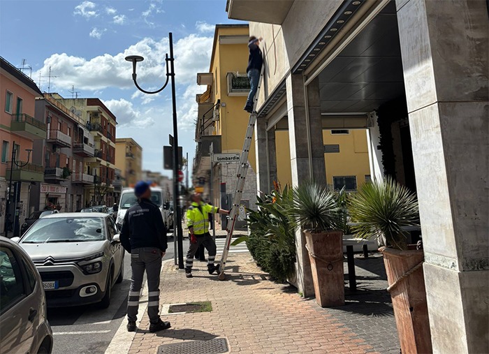 Aprilia spari bar via dei Lauri