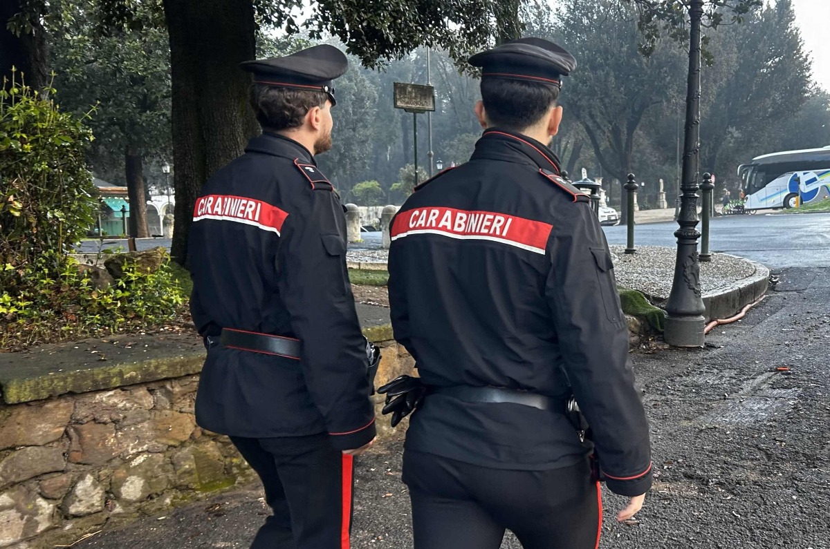Carabinieri a Villa Borghese - Roma