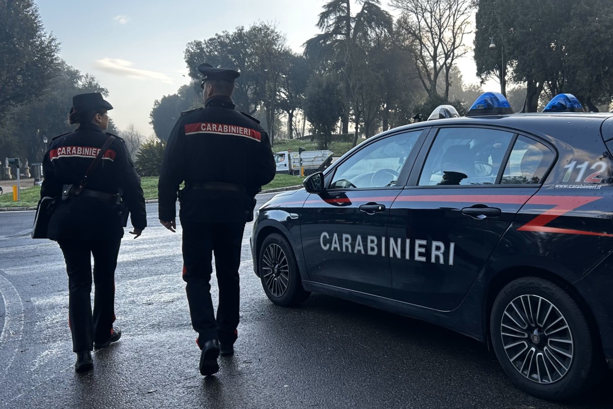 Carabinieri a Villa Borghese - Roma