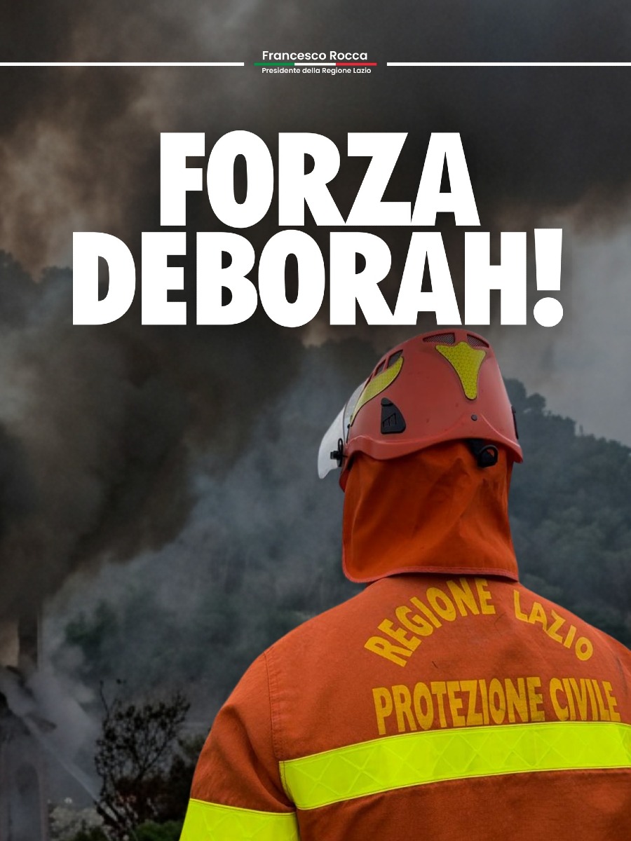 Forza Deborah - protezione Civile Ponza