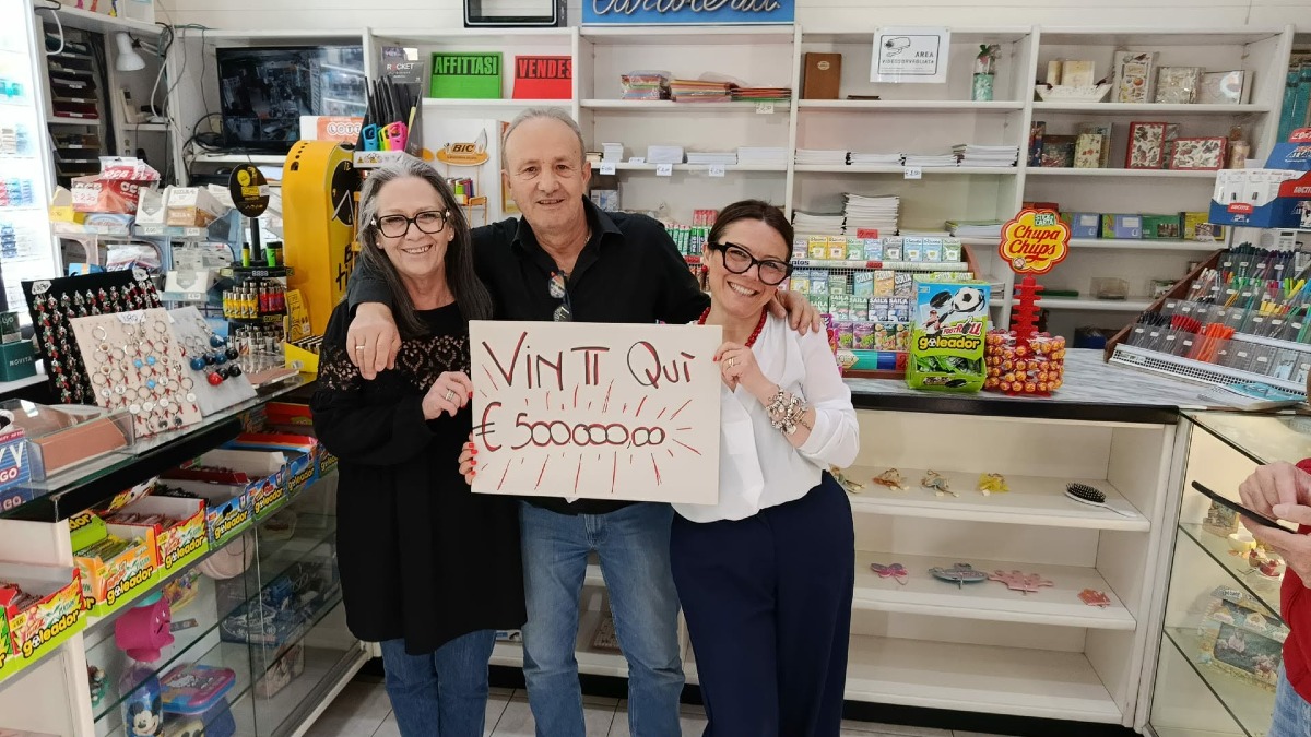 Casagrande Aprilia - vinti 500mila euro