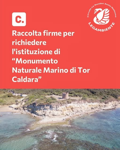 Tor Caldara Petizione Legambiente