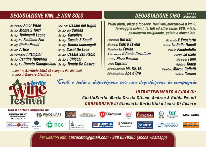 Aprilia Wine Festival 2026