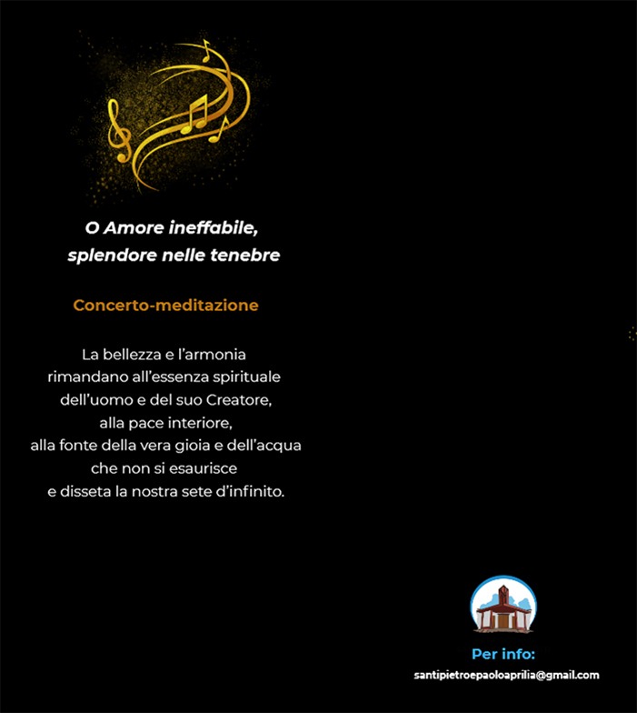 Concerto-meditazione Aprilia