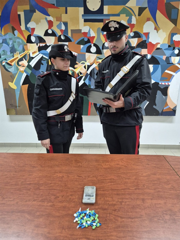 Carabinieri Aprilia  - arresto per cocaina