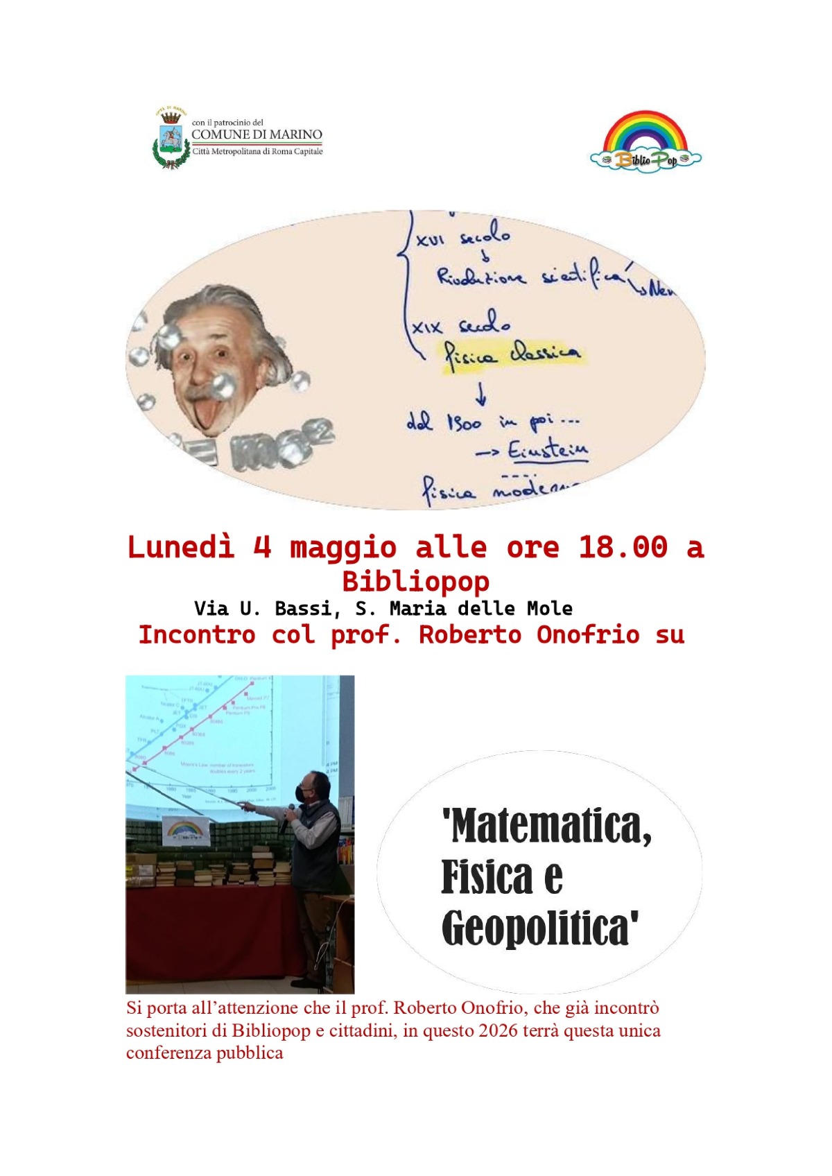  Matematica, Fisica e Geopolitica con Roberto Onofrio - 