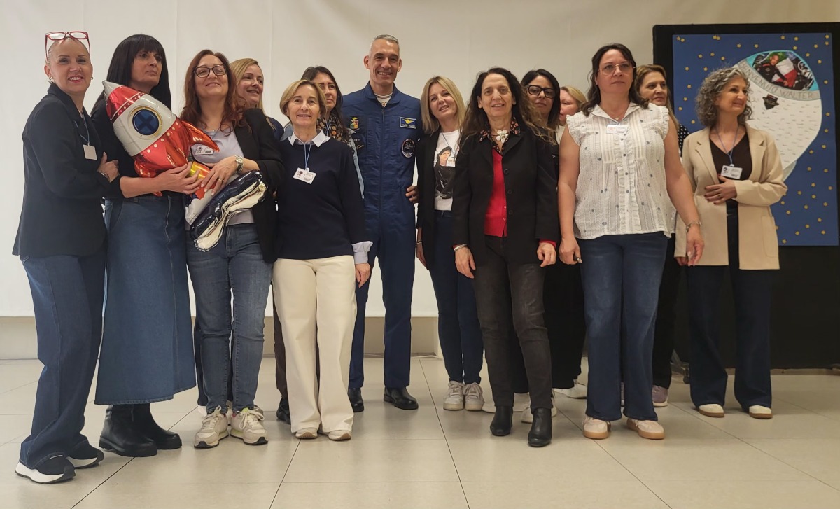 Walter Villadei, uomo delle stelle all'IC Giuliano di Latina - 