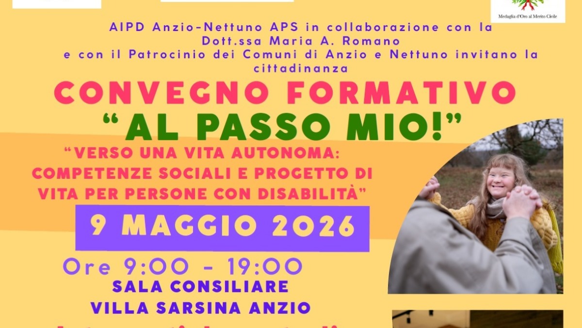 Verso una Vita Autonoma, convegno formativo ad Anzio - 