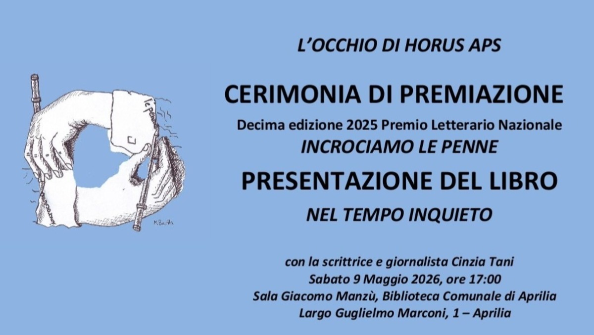 Aprilia, “Incrociamo le penne”: questo sabato la premiazione del concorso. - 