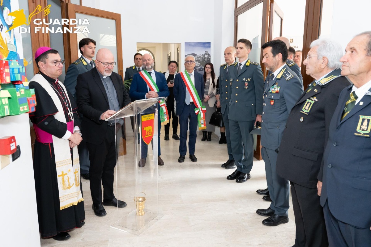 Caserma della Finanza di Nettuno, inaugurati i nuovi uffici. - 