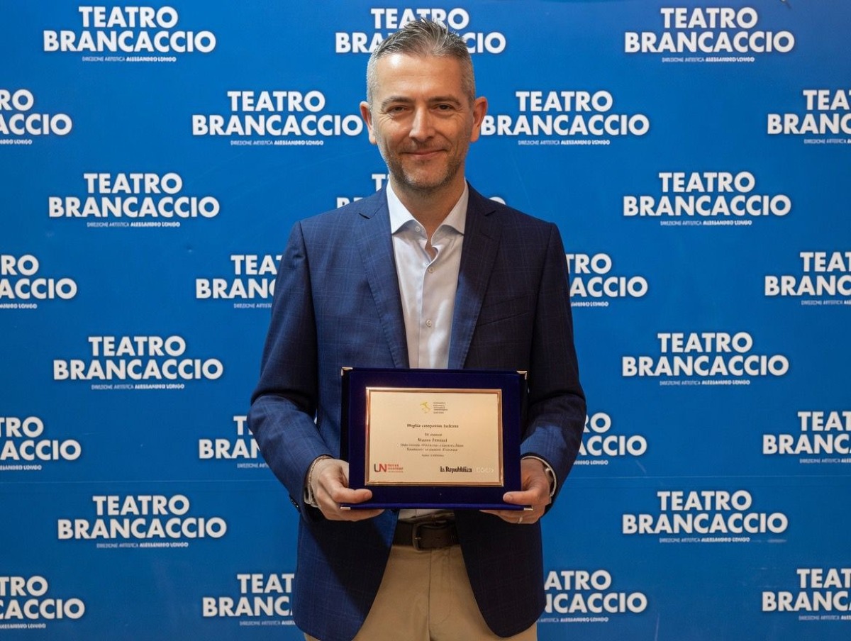 Di Latina uno dei tre migliori docenti d’Italia, il premio a Roma - 