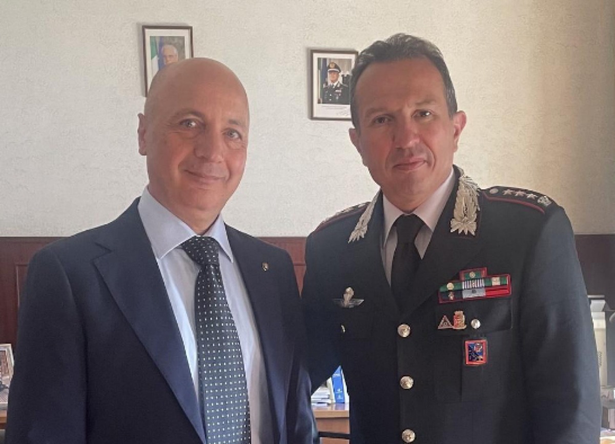 Aprilia e Latina salutano il luogotenente Giuseppe Bottone che va in pensione - 