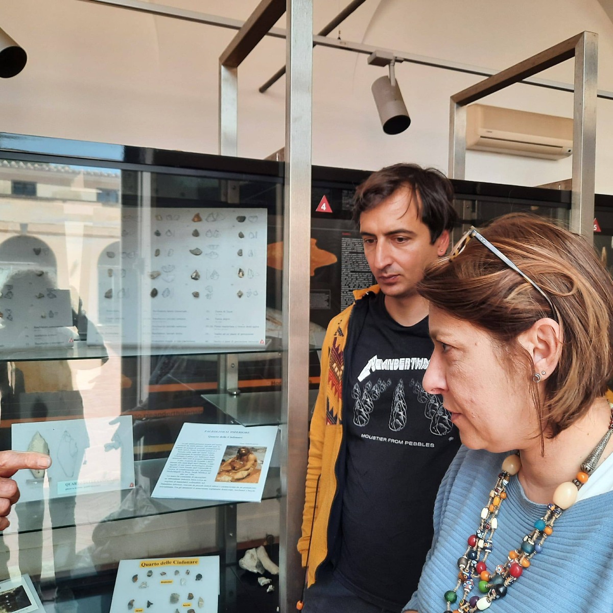 Studiosi in visita a Nettuno per una pubblicazione scientifica che riguarda anche Aprilia. - 
