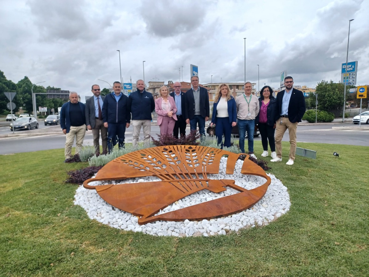 Latina, inaugurata la nuova rotatoria di via Don Torello. - 