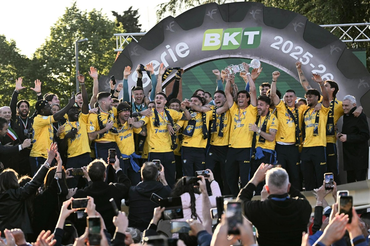Il Frosinone è in serie A, verrà premiato in Regione - 