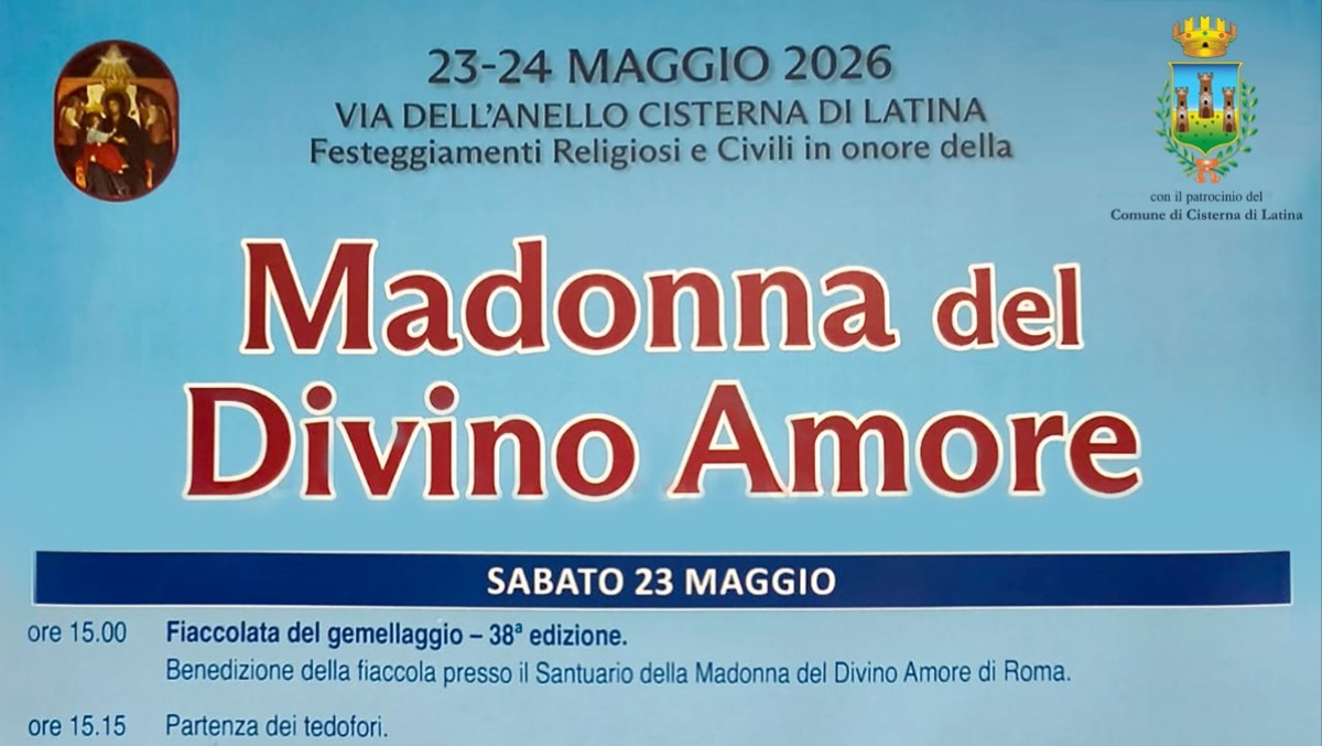 A Cisterna torna la Festa della Madonna del Divino Amore - 