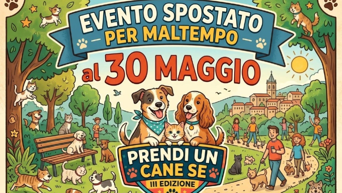 Velletri, “Prendi un cane se...”. Fissata una nuova data per l’evento. - 