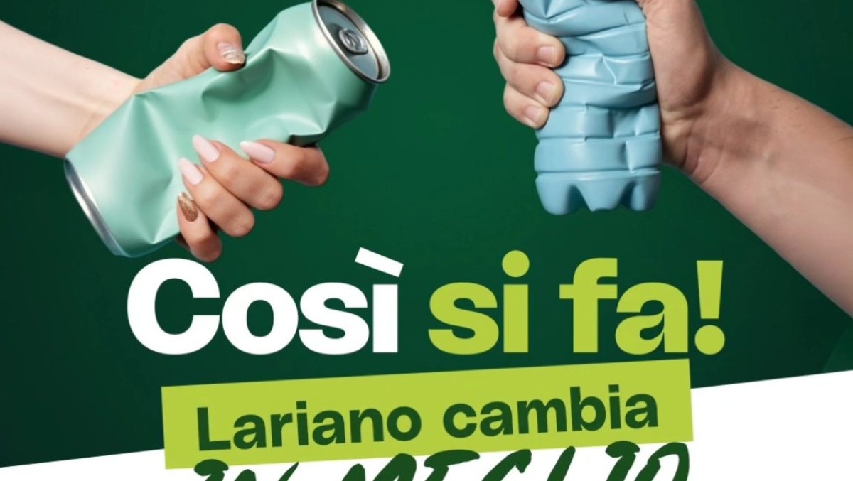 “Lariano si cambia”, nuove modalità di organizzazione per la Raccolta Differenziata - 