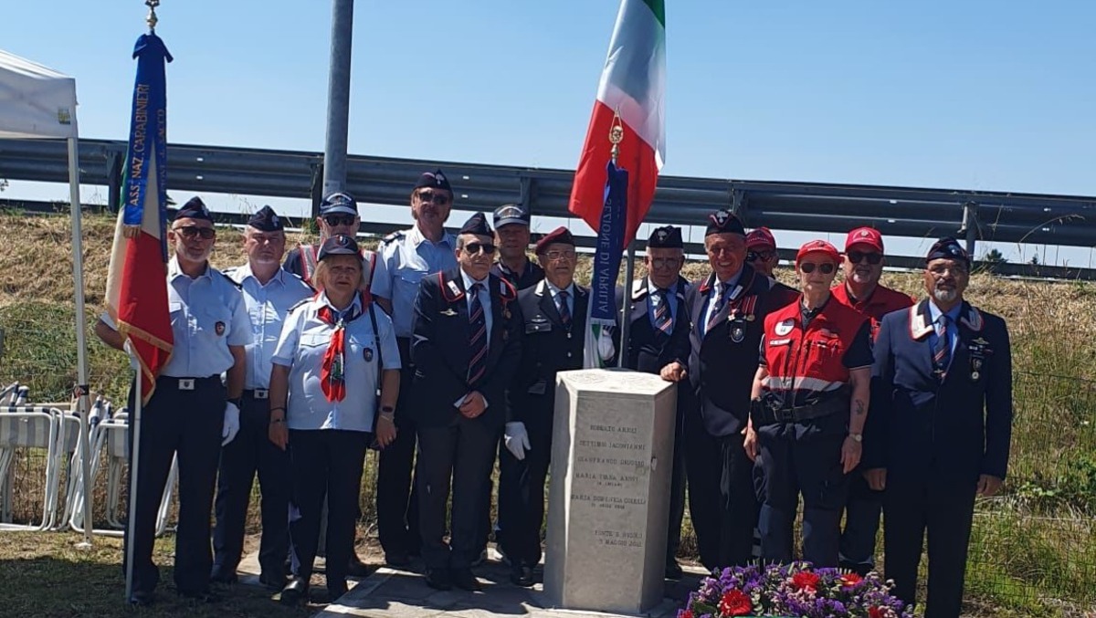 Tragedia di Ponte San Nicolò, resta vivo il ricordo dei 5 volontari dell'Anc di Aprilia  - 
