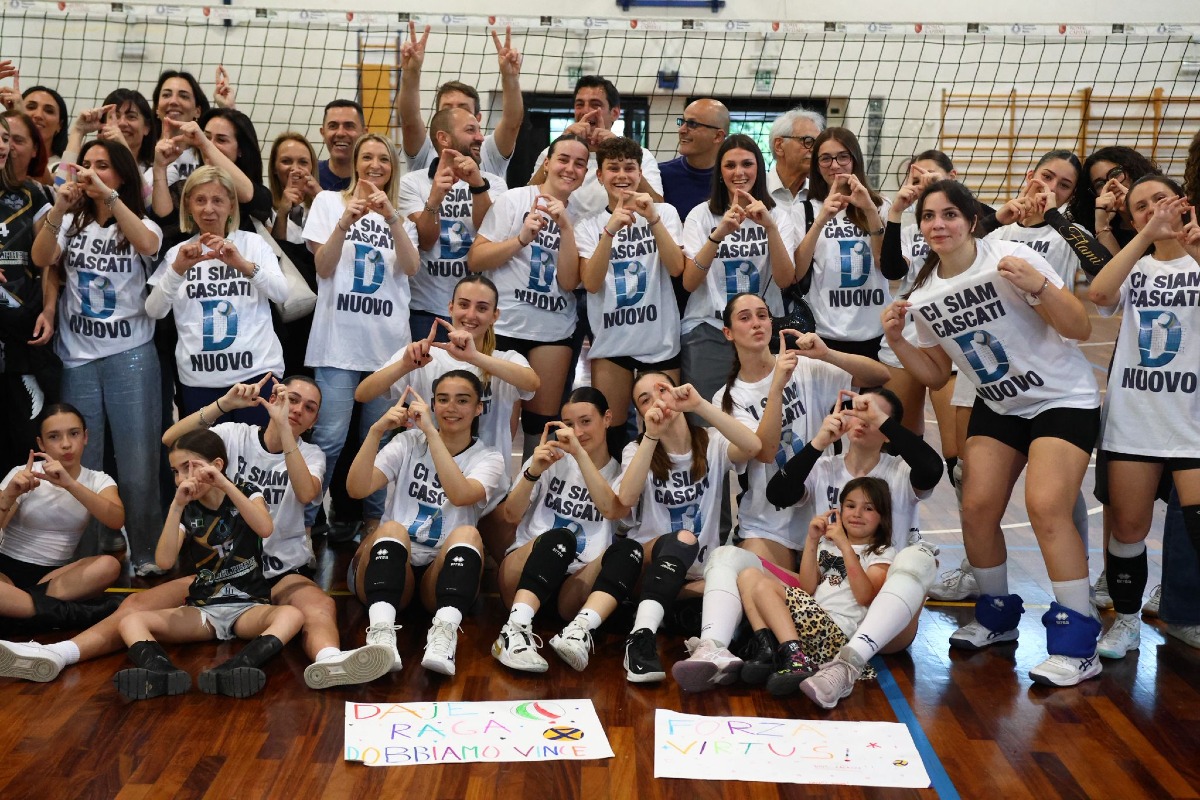 La Virtus Volley Latina in festa: conquistata la serie D - 