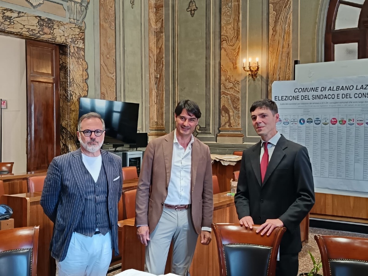 Massimo Ferrarini proclamato nuovo sindaco di Albano. - 