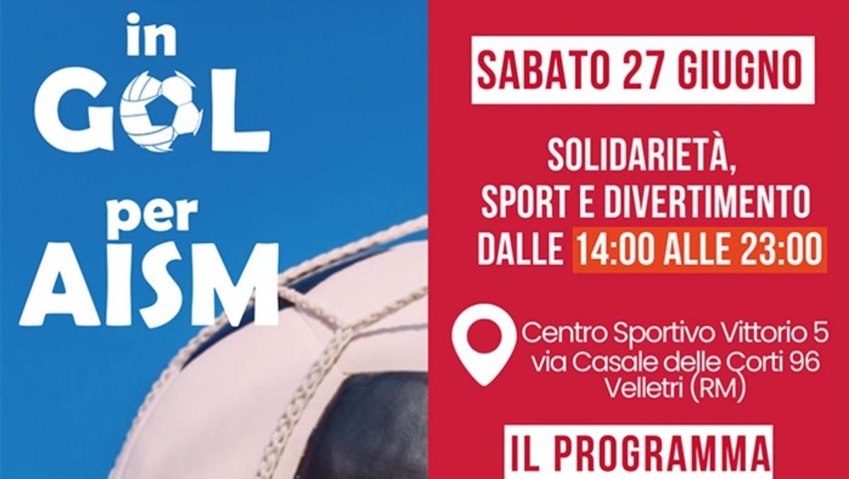 “In gol Per Aism” torna a Velletri: una giornata di sport, solidarietà e divertimento. - 