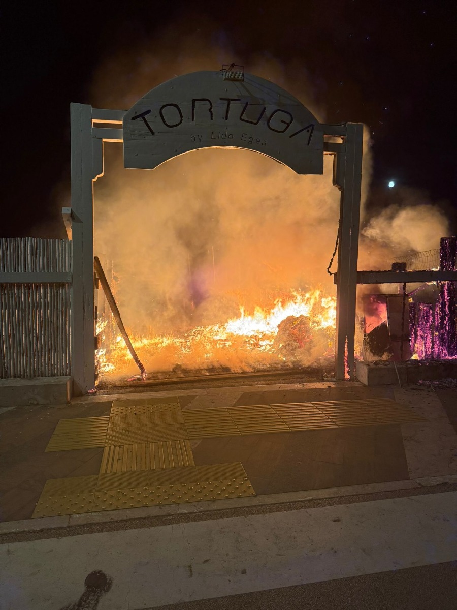 Tortuga in fiamme, non c'è pace al Lido di Latina - Pagina Facebook del Tortuga beach