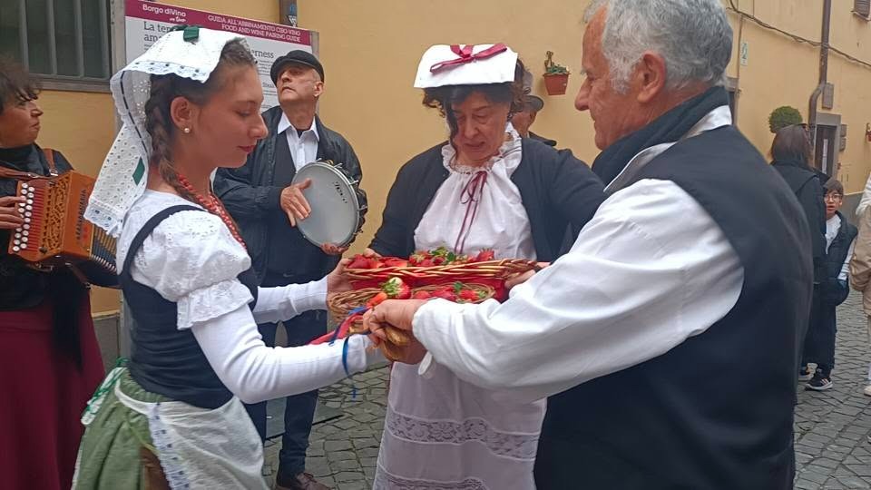 Sagra delle Fragole e Mostra dei Fiori questa domenica a Nemi.  - 