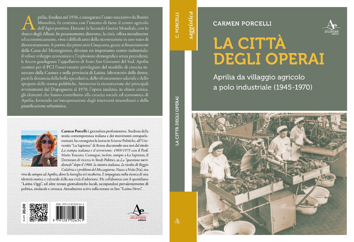 La città degli operai - libro di Carmen Porcelli 