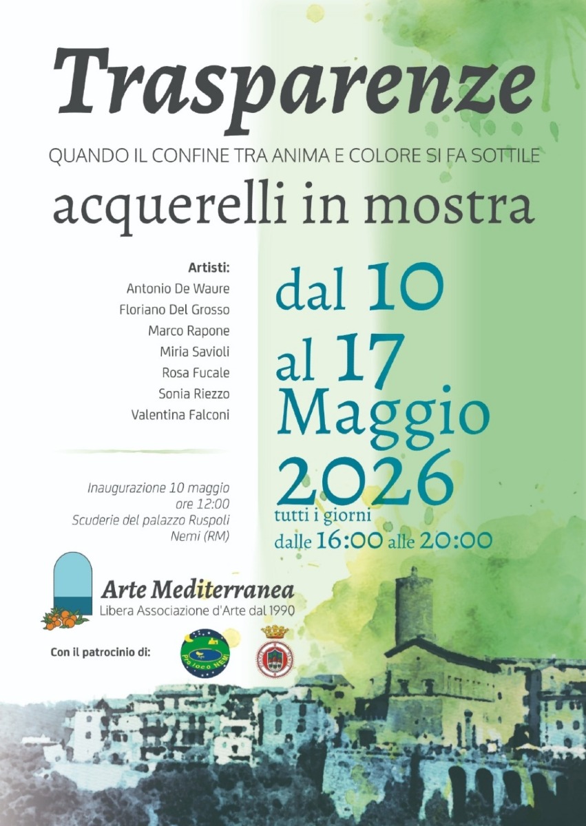 Arte Mediterranea Aprilia - Mostra Trasparenze