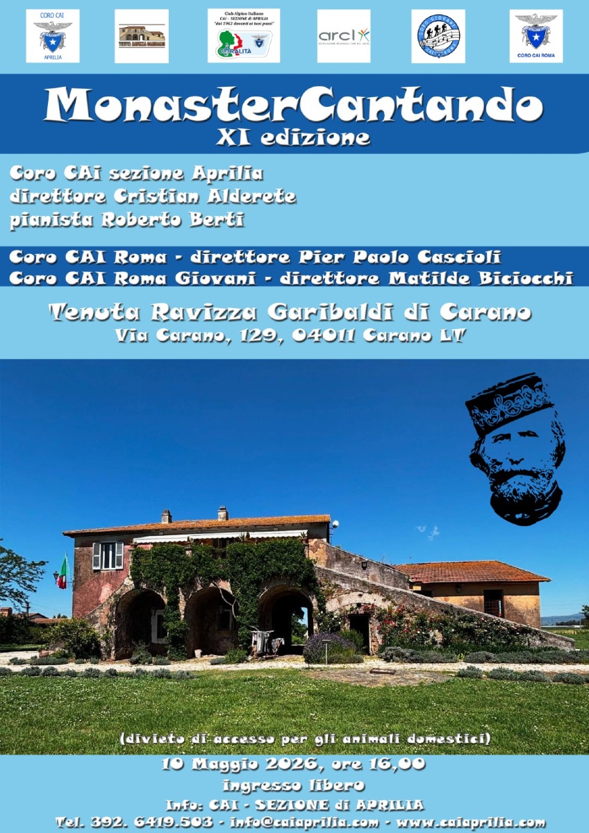 Rassegna Canora Tenuta Garibaldi - locandina