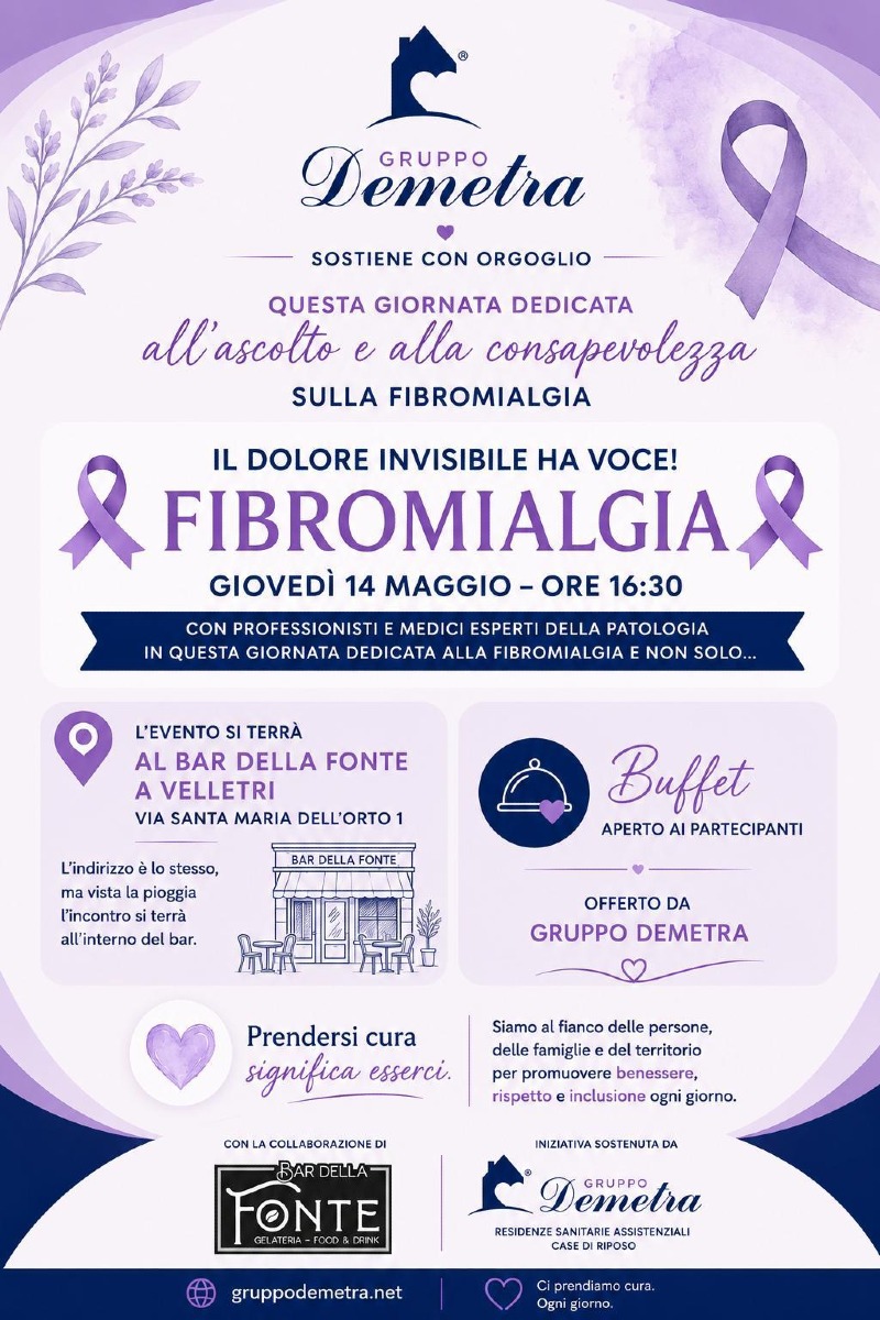 Fibromialgia - incontro Velletri