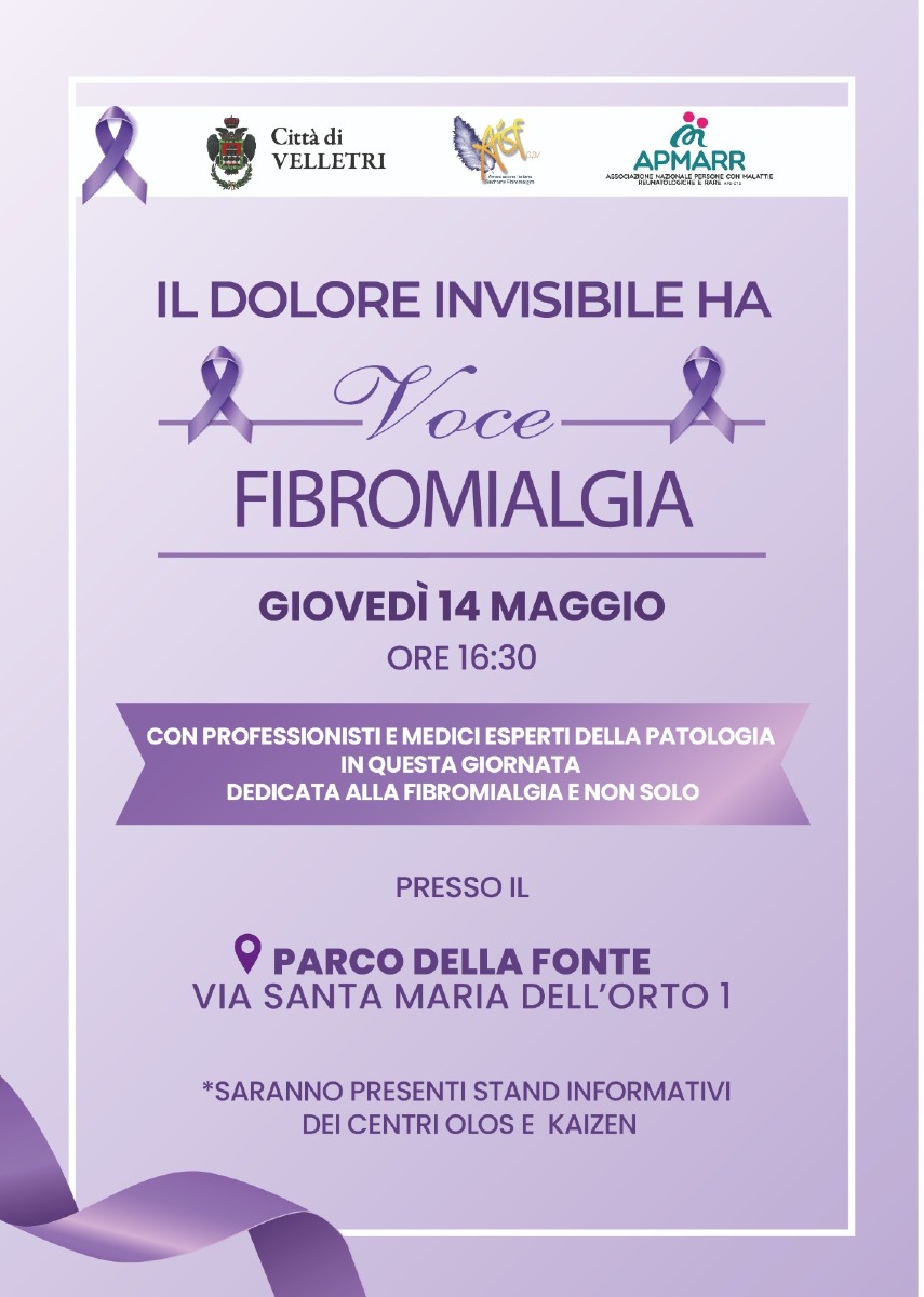 Fibromialgia - incontro Velletri