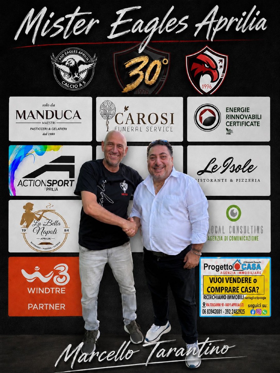 Eagles Aprilia - nuovo allenatore Tarantino