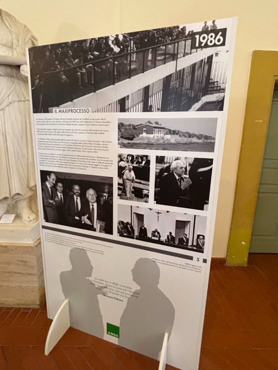 Mostra Falcone Borsellino Ansa ad Anzio 