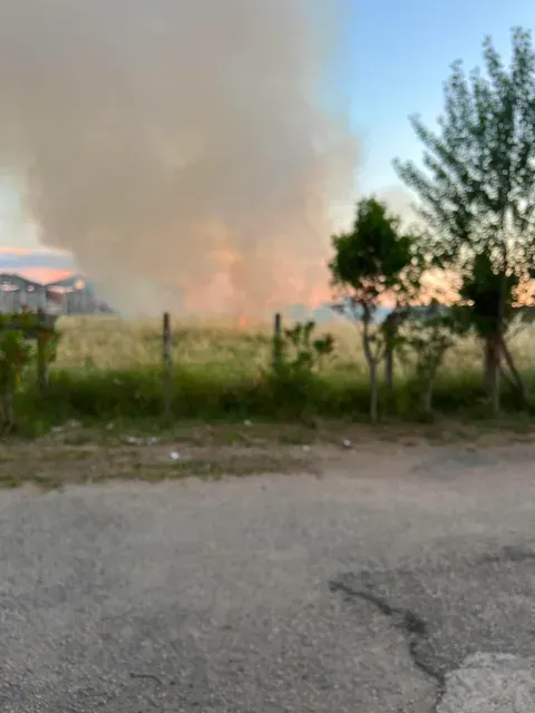 Incendio ex Dogane Aprilia
