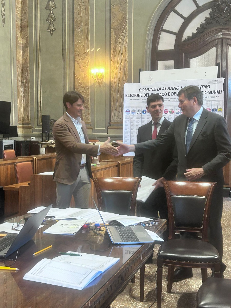 Massimo Ferrarini proclamato Sindaco di Albano 