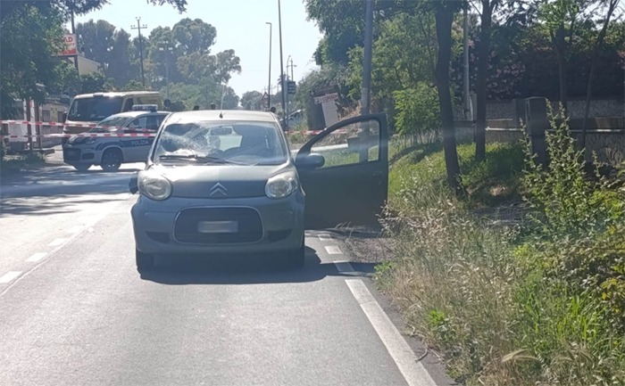 Aprilia, l'incidente in via Genio Civile