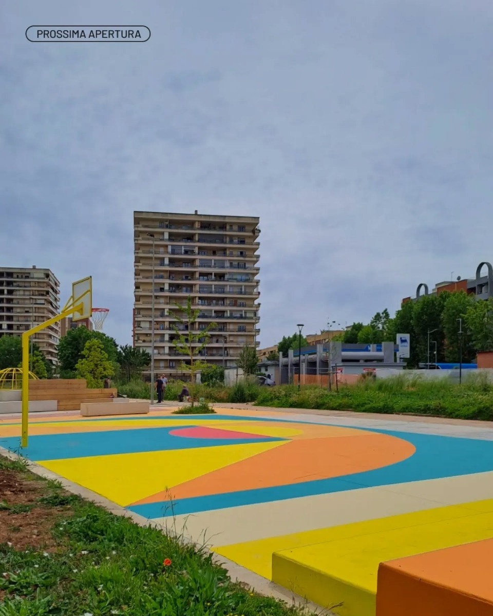 Il Parco Sassoli, ex via Irlanda