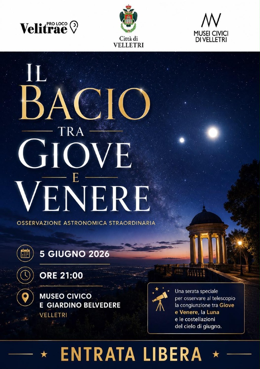 La notte del bacio tra Giove e Venere - 
