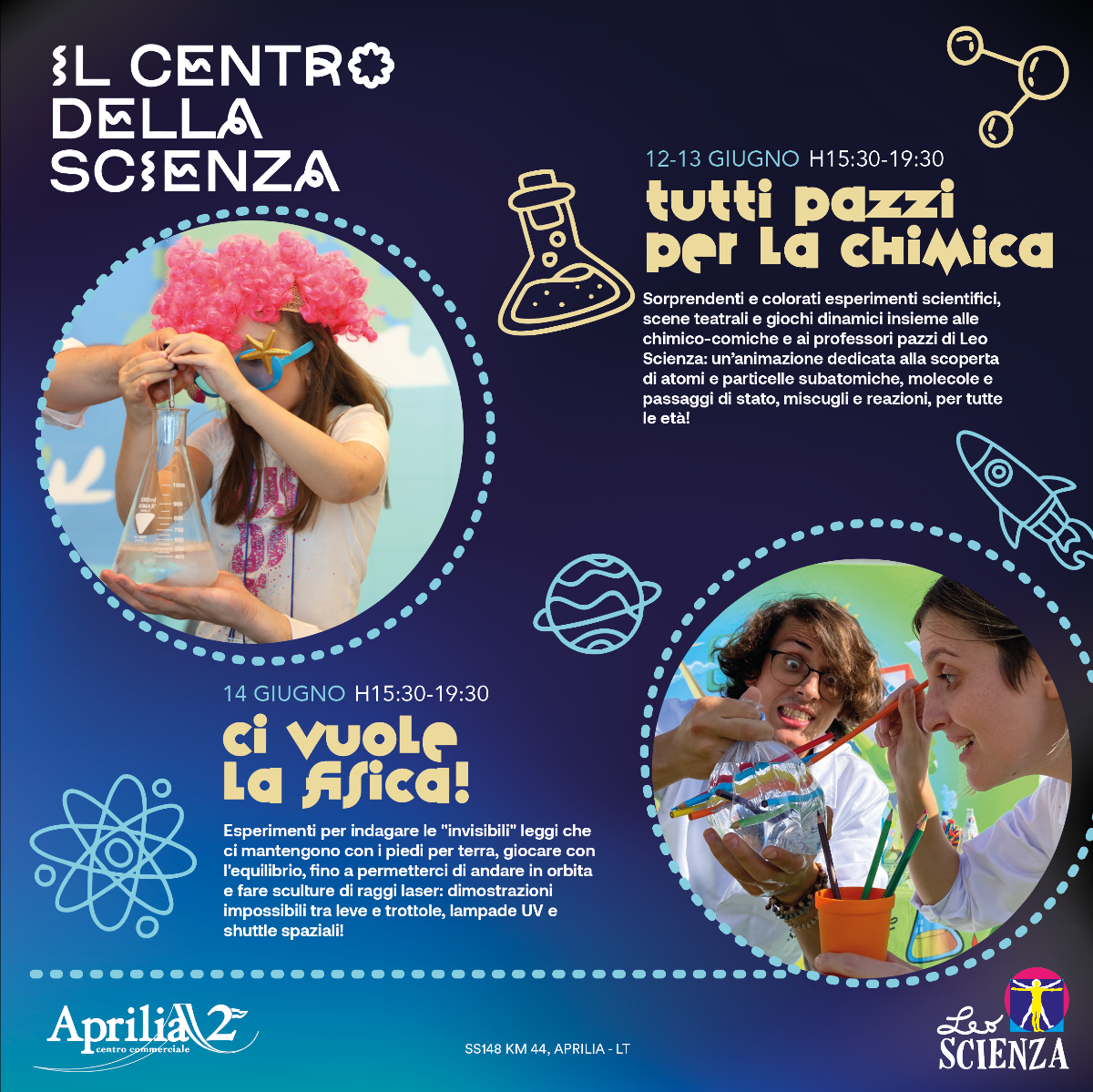 Il Centro della Scienza è ad Aprilia2 - 