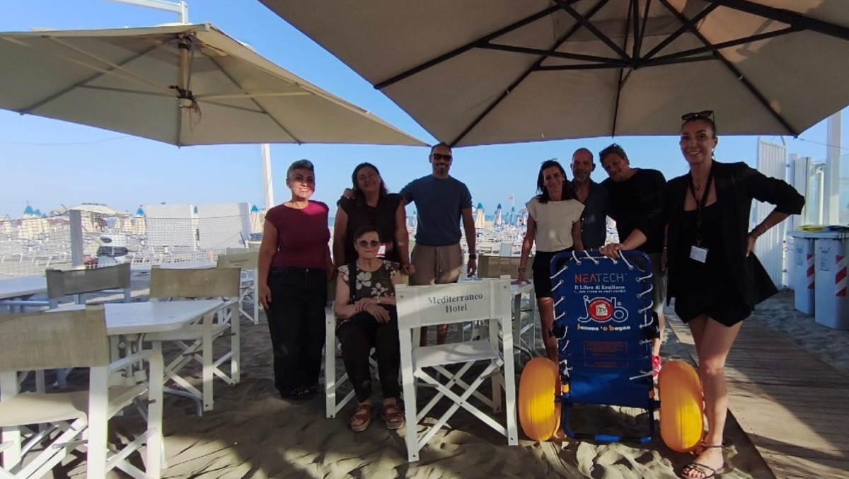 “Il mare deve essere di tutti”: 13 sedie job donate su tutto il litorale di Latina. - 