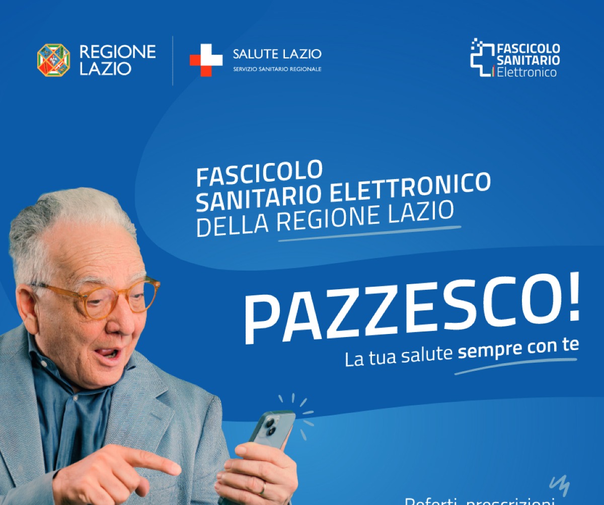 Regione Lazio, al via la campagna informativa sul fascicolo sanitario - 