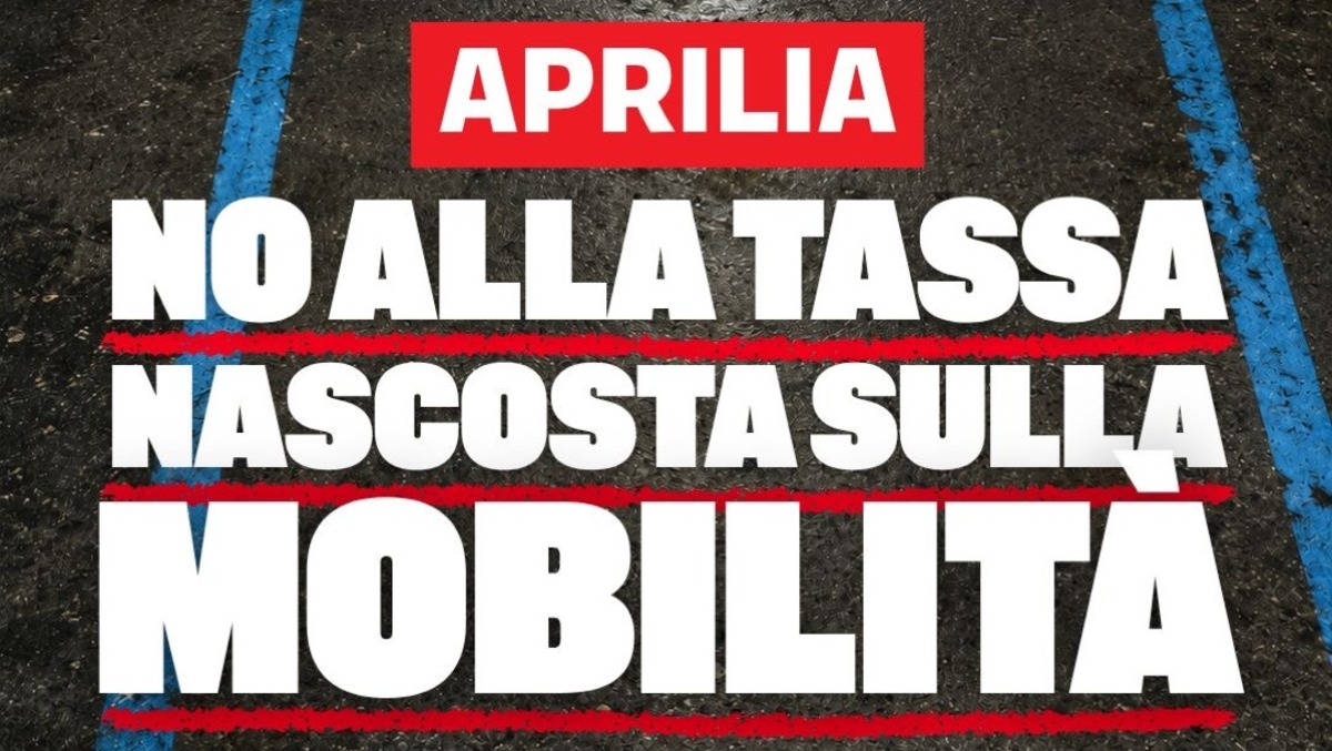 Aprilia - Aumenti strisce blu, "Protesta in piazza Roma per dire no" - 