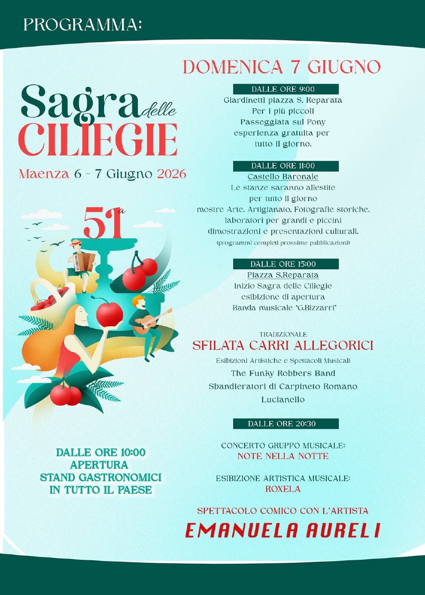 Sagra Ciliegia Maenza 