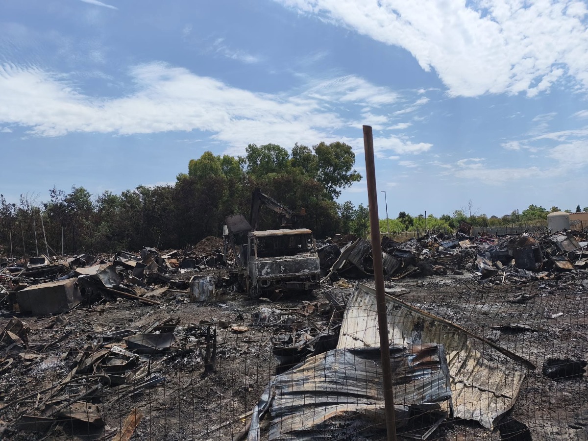 Incendio via Foligno, Torvaianica