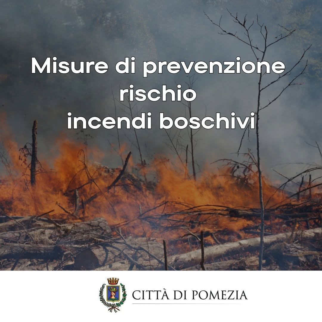 Ordinanza incendi Comune Pomezia
